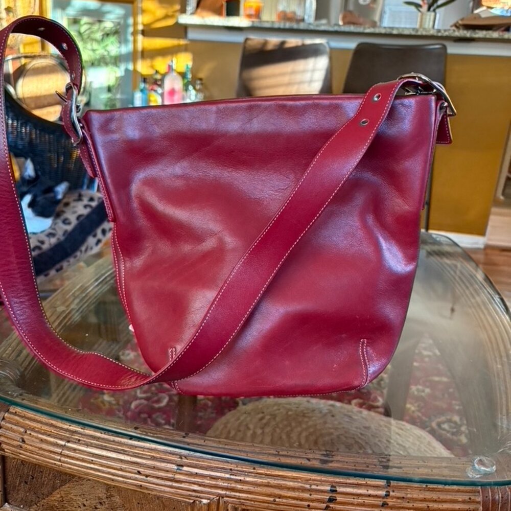 Vintage Coach Bucket Bag